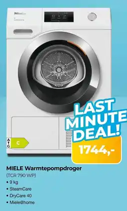 EP Beerepoot Miele Warmtepompdroger (TCR 790 WP) aanbieding