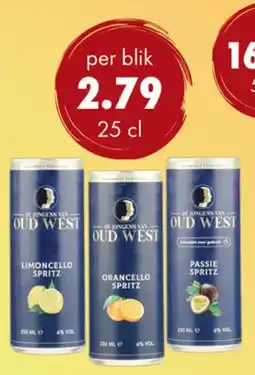 uw topSlijter de jongens van oud west aanbieding