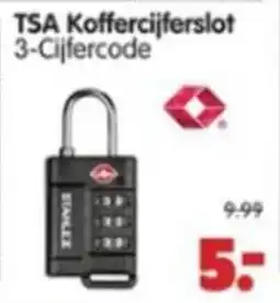 Plentyparts TSA Koffercijferslot 3-Cijfercode aanbieding