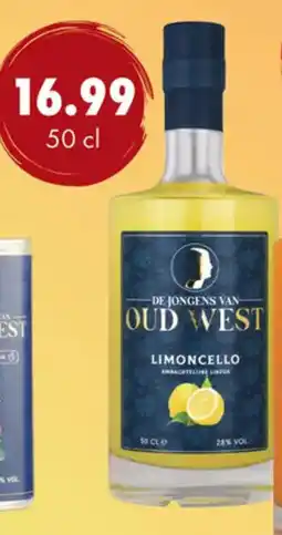 uw topSlijter de jongens van oud west limoncello aanbieding