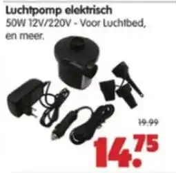 Plentyparts Luchtpomp elektrisch aanbieding