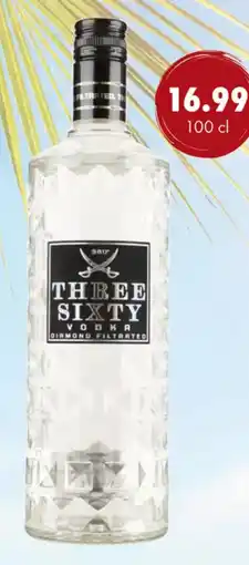 uw topSlijter three sixty vodka aanbieding