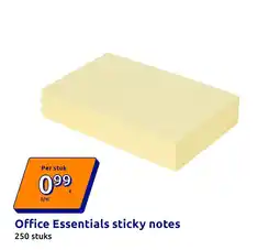 Action Office Essentials sticky notes aanbieding