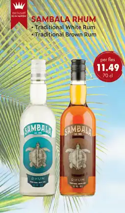 uw topSlijter Sambala rhum aanbieding
