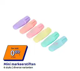 Action Mini markeerstiften aanbieding