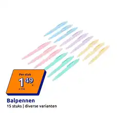 Action Balpennen aanbieding