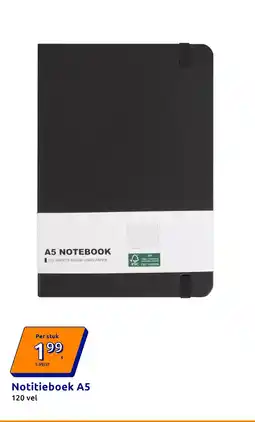 Action Notitieboek A5 aanbieding