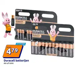 Action Duracell batterijen aanbieding