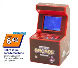 Action Retro mini-arcademachine aanbieding