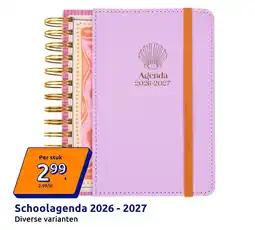 Action Schoolagenda 2026 - 2027 aanbieding