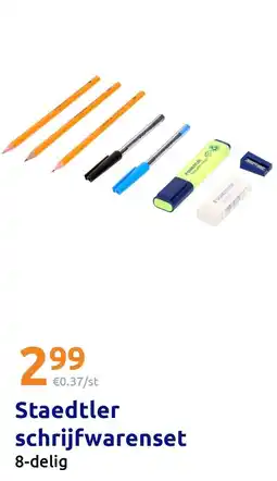 Action Staedtler schrijfwarenset aanbieding