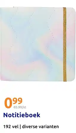 Action Notitieboek aanbieding