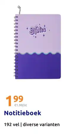 Action Notitieboek aanbieding