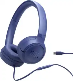 Coolblue JBL Tune 530C Blauw aanbieding