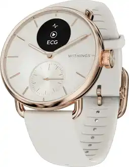 Coolblue Withings Scanwatch 2 Roségoud 38mm aanbieding