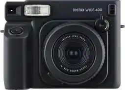 Coolblue Fujifilm Instax Wide 400 Jet Black aanbieding