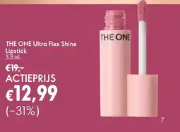 Oriflame the one ultra flex shine lipstick aanbieding