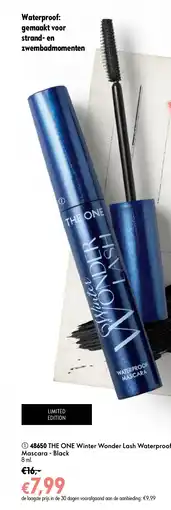 Oriflame The one winter wonder lash waterproof mascara black aanbieding