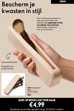 Oriflame 48323 Makeup Brush Case aanbieding