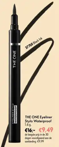 Oriflame the one eyeliner stylo waterproof aanbieding