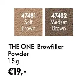 Oriflame THE ONE Browfiller Powder aanbieding