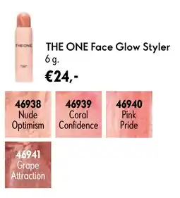 Oriflame THE ONE Face Glow Styler aanbieding
