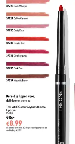 Oriflame THE ONE colour stylist ultimate lip liner aanbieding