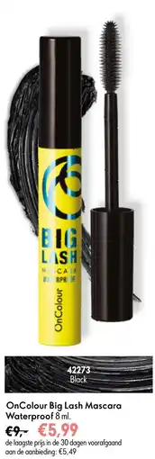 Oriflame OnColour Big Lash Mascara Waterproof aanbieding