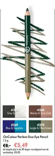 Oriflame OnColour Perfect Duo Eye Pencil aanbieding
