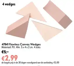 Oriflame Flawless Canvas Wedges aanbieding