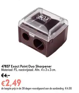 Oriflame Exact Point Duo Sharpener aanbieding