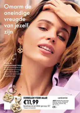 Oriflame Infinita You Earrings aanbieding