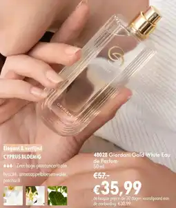Oriflame 48028 Giordani Gold White Eau de Parfum aanbieding