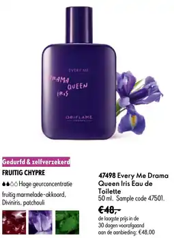 Oriflame Oriflame 47498 Every Me Drama Queen Iris Eau de Toilette aanbieding