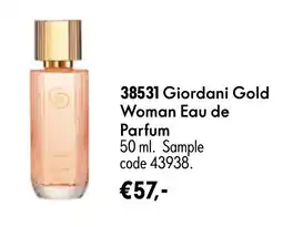 Oriflame Giordani Gold Woman Eau de Parfum aanbieding