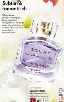 Oriflame Eclat mademoiselle aanbieding