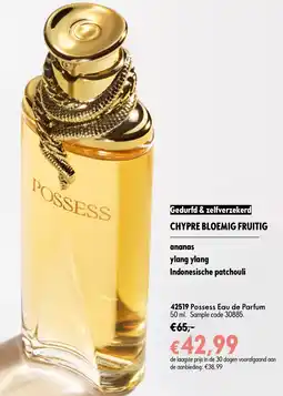 Oriflame 42519 Possess Eau de Parfum aanbieding