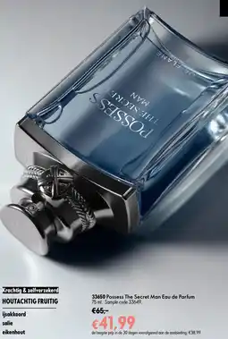 Oriflame 33650 Possess The Secret Man Eau de Parfum aanbieding