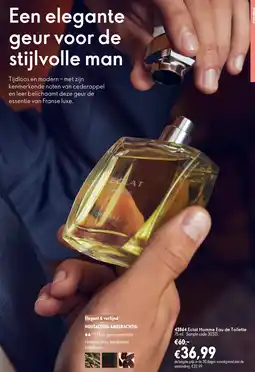Oriflame 42864 Eclat Homme Eau de Toilette aanbieding