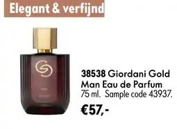 Oriflame Giordani Gold Man Eau de Parfum aanbieding