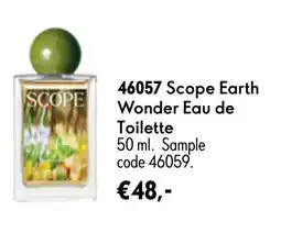 Oriflame Scope Earth Wonder Eau de Toilette aanbieding