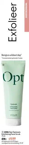 Oriflame 45286 Opt Optimals Exfoliating Face Scrub aanbieding