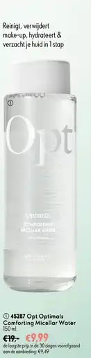 Oriflame 45287 Opt Optimals Comforting Micellar Water aanbieding