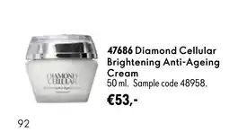 Oriflame Diamond Cellular Brightening Anti-Ageing Cream aanbieding