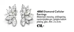 Oriflame Diamond Cellular Earrings aanbieding