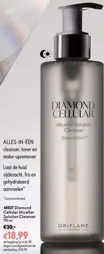 Oriflame 48027 Diamond Cellular Micellar Solution Cleanser aanbieding