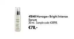 Oriflame Novage+ Bright Intense Serum aanbieding