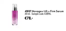 Oriflame Novage+ Lift + Firm Serum aanbieding