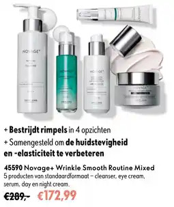 Oriflame 45590 Novage+ Wrinkle Smooth Routine Mixed aanbieding