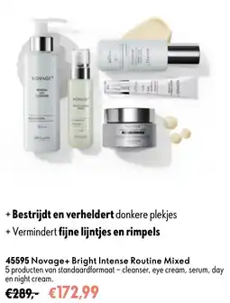 Oriflame 45595 Novage+ Bright Intense Routine Mixed aanbieding